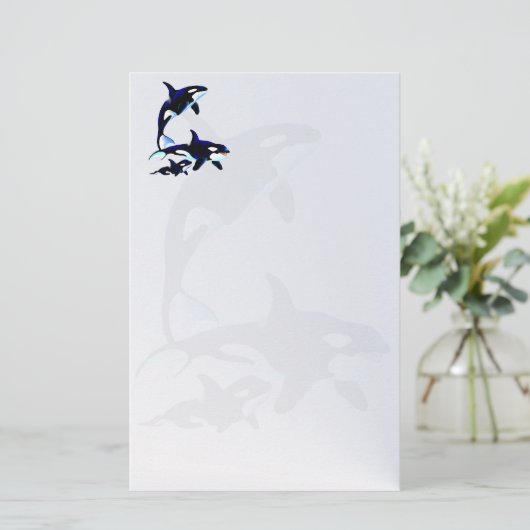 Killerwal-Familie stationery2_vertical.v2. Briefpapier (Stehend Vorderseite)