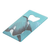 Killerwal Geldbeutel Flaschenöffner (Vorderseite Schrägansicht)