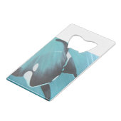 Killerwal Geldbeutel Flaschenöffner (Rückseite Schrägansicht)