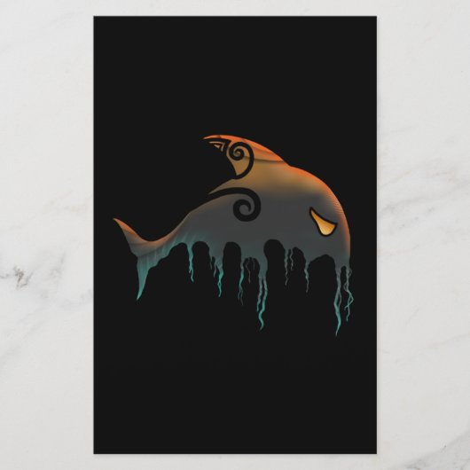 Killerwal Halloween Briefpapier (Vorderseite)