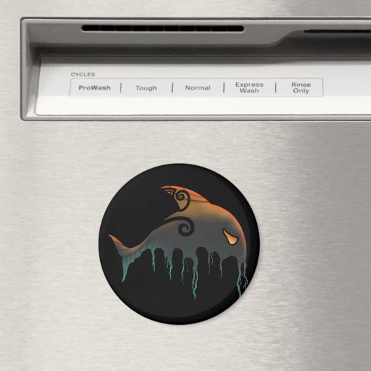 Killerwal Halloween Magnet (In Situ (Geschirrspüler))