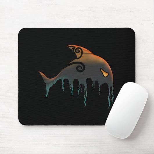 Killerwal Halloween Mousepad (Mit Mouse)