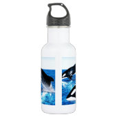 Killerwal-Hülse Trinkflasche (Rückseite)