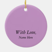 Killerwal, Orcinus-Schwertwal Keramik Ornament (Hinten)