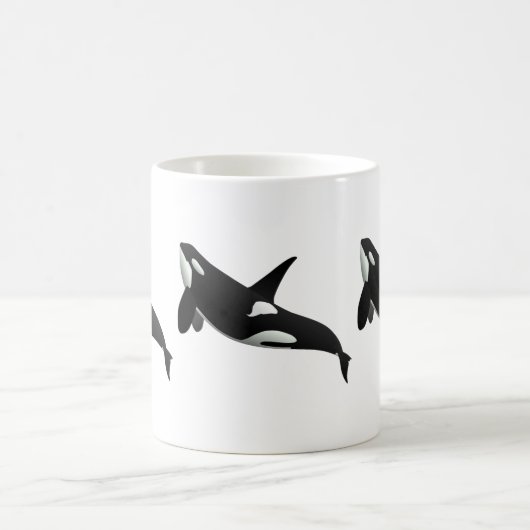 Killerwal, Orcinus-Schwertwal Verwandlungstasse (Mittel)