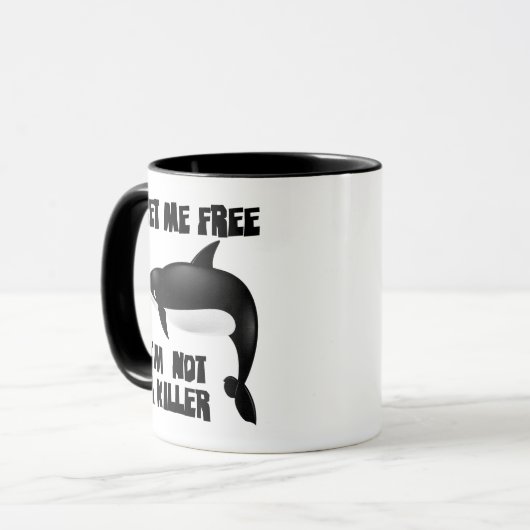 Killerwal - Schwertwal Tasse (Vorderseite Links)