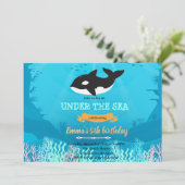 Killerwal unter der Einladung (Stehend Vorderseite)