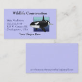 Killerwal-Visitenkarte Visitenkarte (Vorne/Hinten)