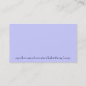 Killerwal-Visitenkarte Visitenkarte (Rückseite)