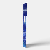 Killerwale auf Vollmond Blau Case-Mate iPhone Hülle (Rückseite / Rechts)