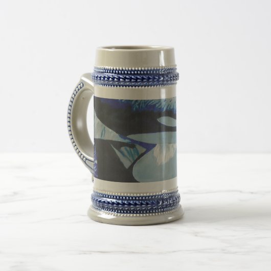 Killerwale Bierglas (Vorderseite Links)