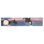 Killerwale in der Arktis Namensplakette (Vorderseite)