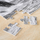 Killerwale in Monochrom, Jigsaw Puzzle (Seite)