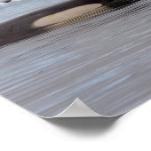 Killerwale (Orcas), Orcinus orca, Pod Poster (Ecke)
