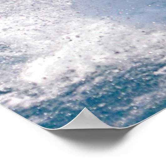 Killerwale springen aus dem Wasser Poster (Ecke)