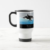 Killerwhale , Orcinus orca Reisebecher (Links)