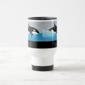 Killerwhale , Orcinus orca Reisebecher (Mittel)