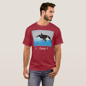 Killerwhale, Orcinus orca T-Shirt (Vorne ganz)