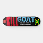 KILLGOAT Skateboard, 7¾" Deck Skateboard (Horizontal)