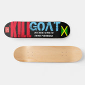 KILLGOAT Skateboard, 7¾" Deck Skateboard (Horizontal)