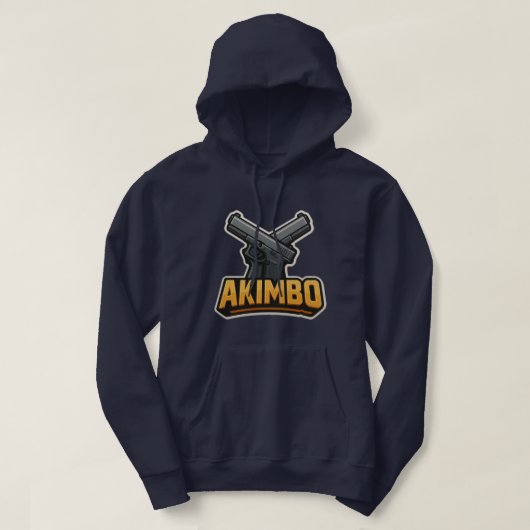 KILLIAN&CO AKIMBO PISTOLE HOODIE (Design vorne)