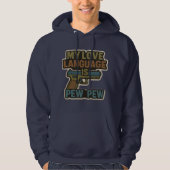KILLIAN&CO LOVE LANGUAGE HOODIE (Vorderseite)