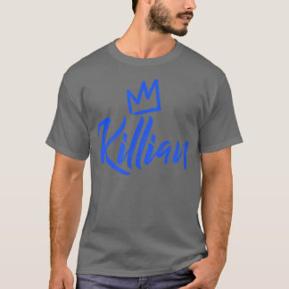 Killian der King Blue Crown & Name für Männer gena T-Shirt