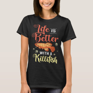 Killifisch Clownfisch Aquarium Futtertank Wunder E T-Shirt