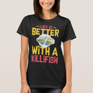 Killifisch Clownfisch Aquarium Futtertank Wunder E T-Shirt