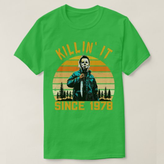 Killin it Seit 1978Myers Vintag Halloween TShirt (Design vorne)