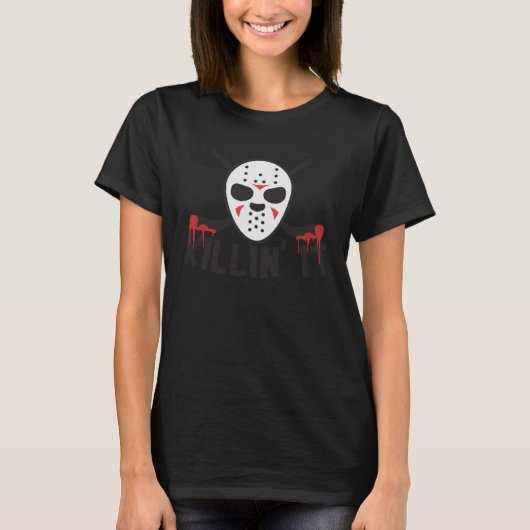 Killin It T-Shirts Halloween Graphic (Vorderseite)