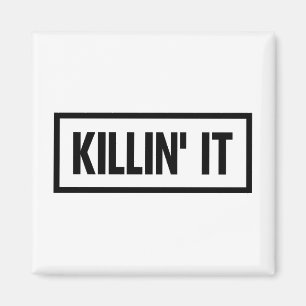 Killin' it Typografie Magnet