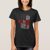 Killin´ It USA Flag Slogan Men Women Top Killin It (Vorderseite)