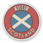 Killin, Schottland Aufkleber (Vorderseite)