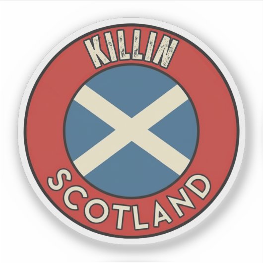 Killin, Schottland Aufkleber (Vorderseite)
