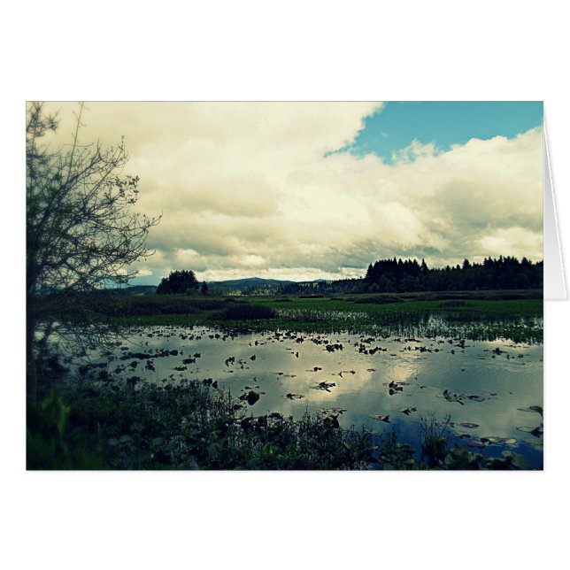 Killin Wetlands Reflection (Vorderseite (Horizontal))