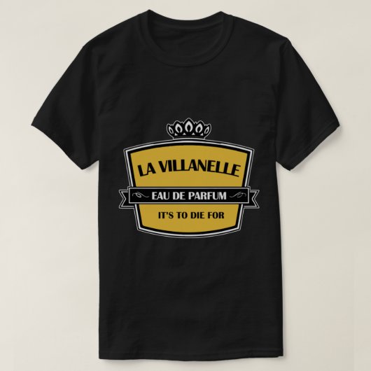 Killing Eve Villanelle Parume T-Shirt (Design vorne)
