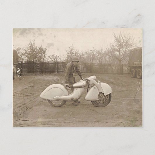 KILLINGER & FREUND MOTORRAD. POSTKARTE (Vorderseite)