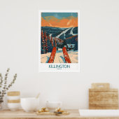 Killington-Ski-Druck - Vermont 1 Poster (Küche)