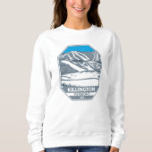 Killington Skigebiet Winter Vermont Sweatshirt (Vorderseite)