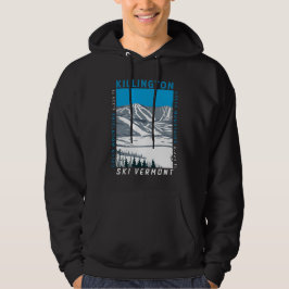 Killington Skigebiet Winter Vermont Vintag Hoodie