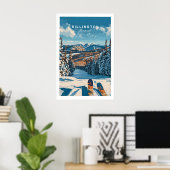 Killington-Skiplakat - Vermont 1 Poster (Heimbüro)