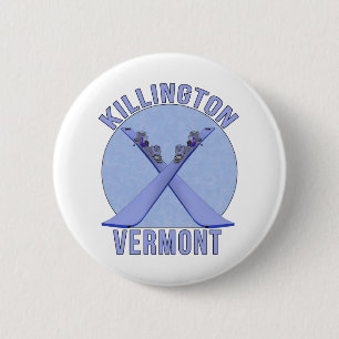 Killington, Vermont Button
