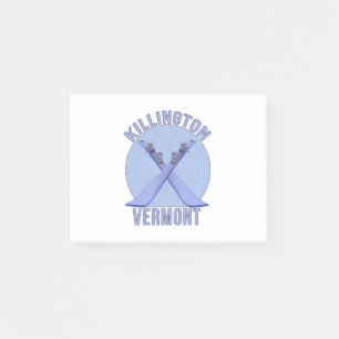 Killington, Vermont Post-it Klebezettel