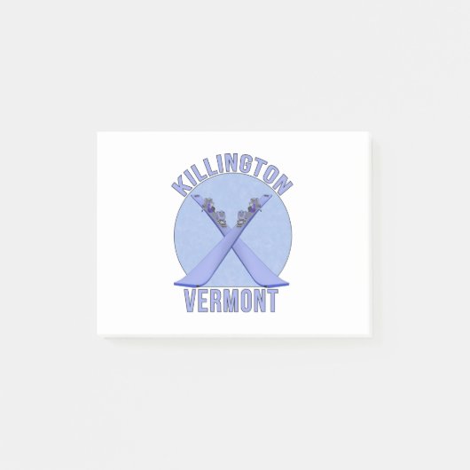 Killington, Vermont Post-it Klebezettel (Vorderseite)