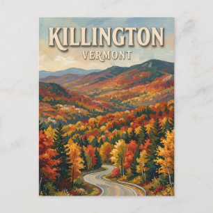 Killington Vermont Postkarte