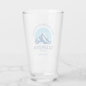 Killington Vermont ski resort drinks beer Glas (Rückseite)