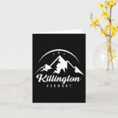 Killington Vermont Ski Resort Skifahren Snowboarde Karte (Gelbe Blume)