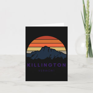 Killington Vermont Ski Snowboarden Wikers Geschenk Karte