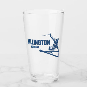 Killington Vermont Skier Glas